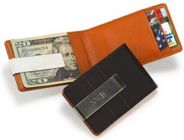 Бумажник и зажим для денег